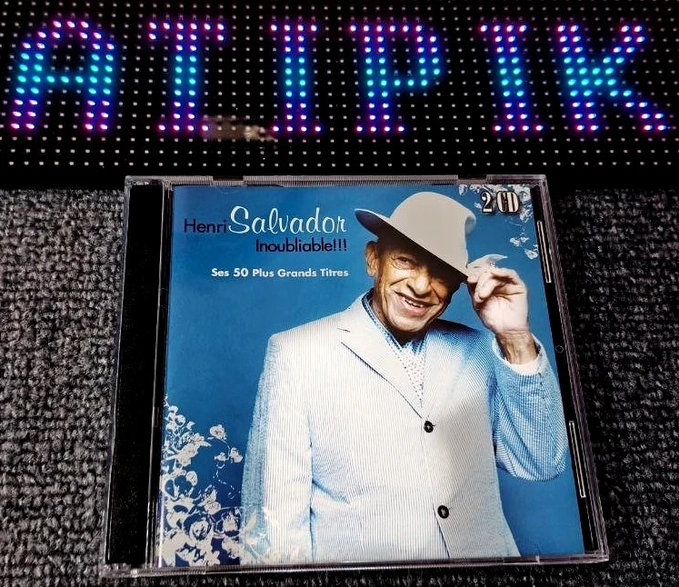 🎩 Cd Henri Salvador - Inoubliable - Ses 50 Plus Grands Titres 🎶